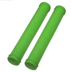 Грипсы трюковые  170мм Цвет зеленые  2 шт /уп 200/ Материал TPE
