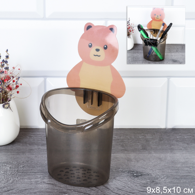 Подставка для ручек и карандашей Мишка / FT-5546 /уп / АКЦИЯ