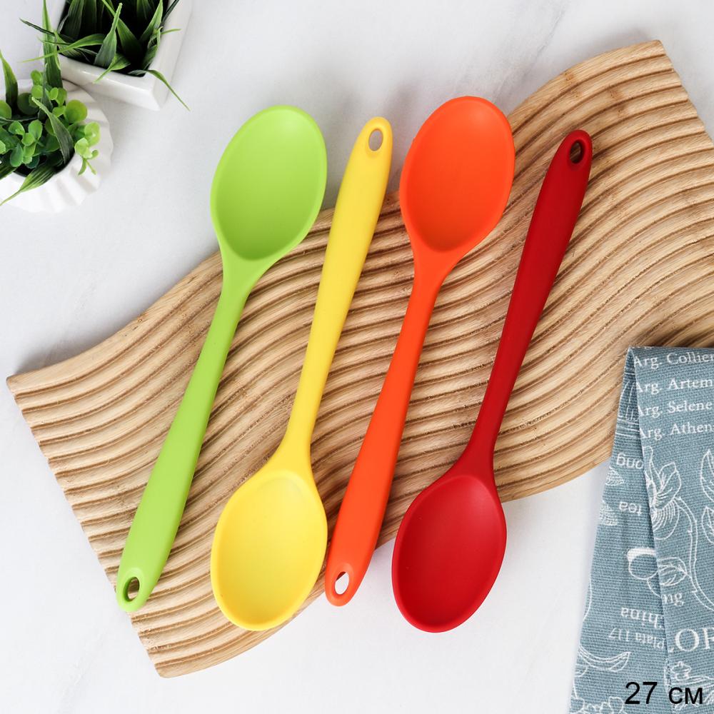 Ложка силиконовая 27 см / RFG-13 /уп 200/ 0,078/