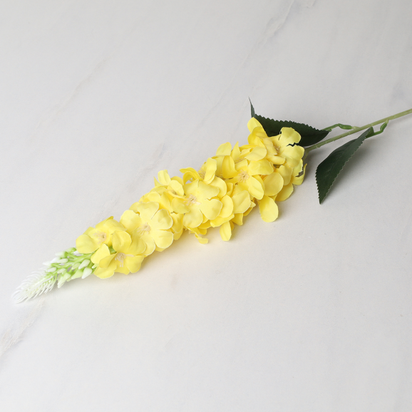 Цветок искусственный Люпин 72 см ЖЕЛТЫЙ / W01351-3 /уп 500/738985