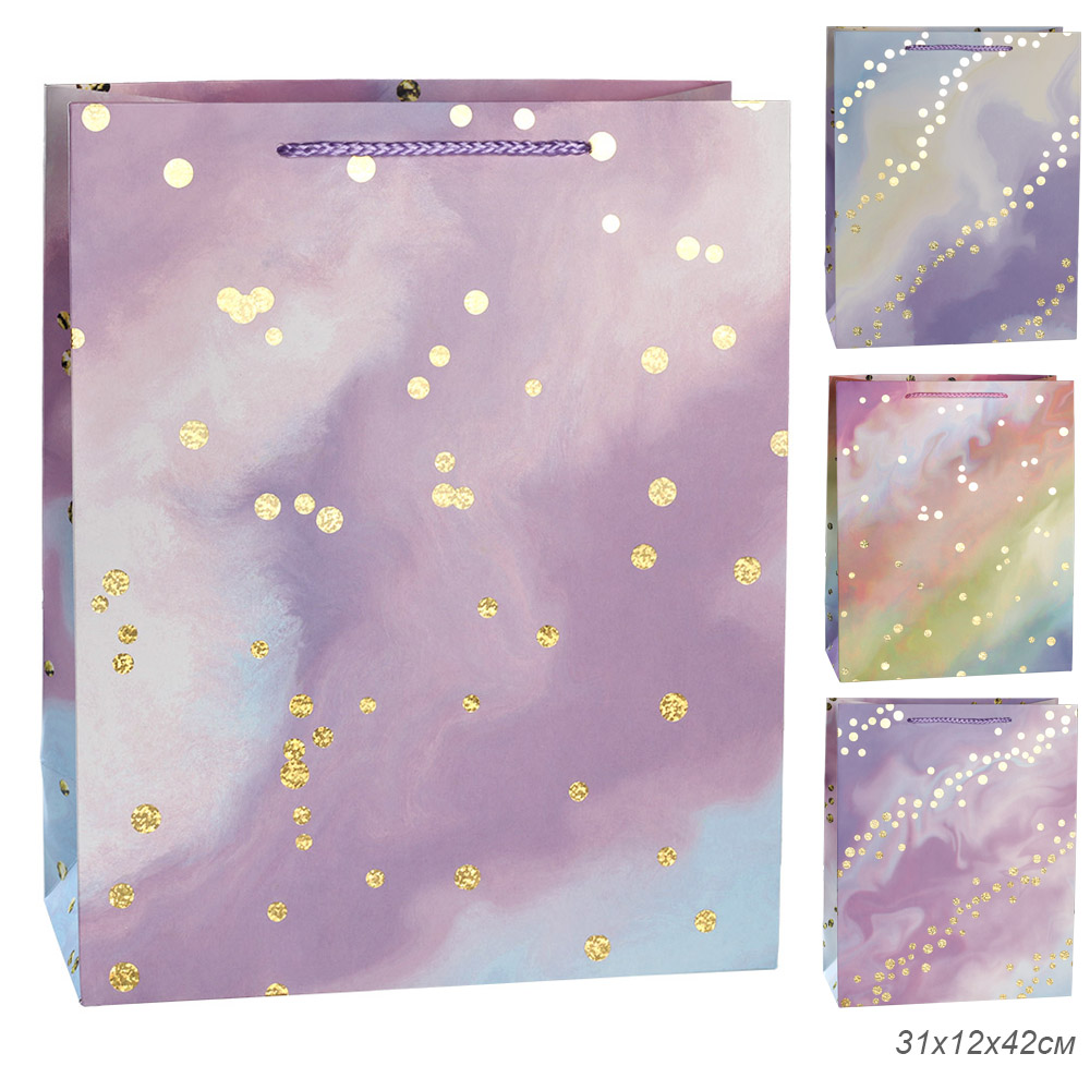 Пакет подарочный 31x42x12см / 3350XL /уп 12/300/