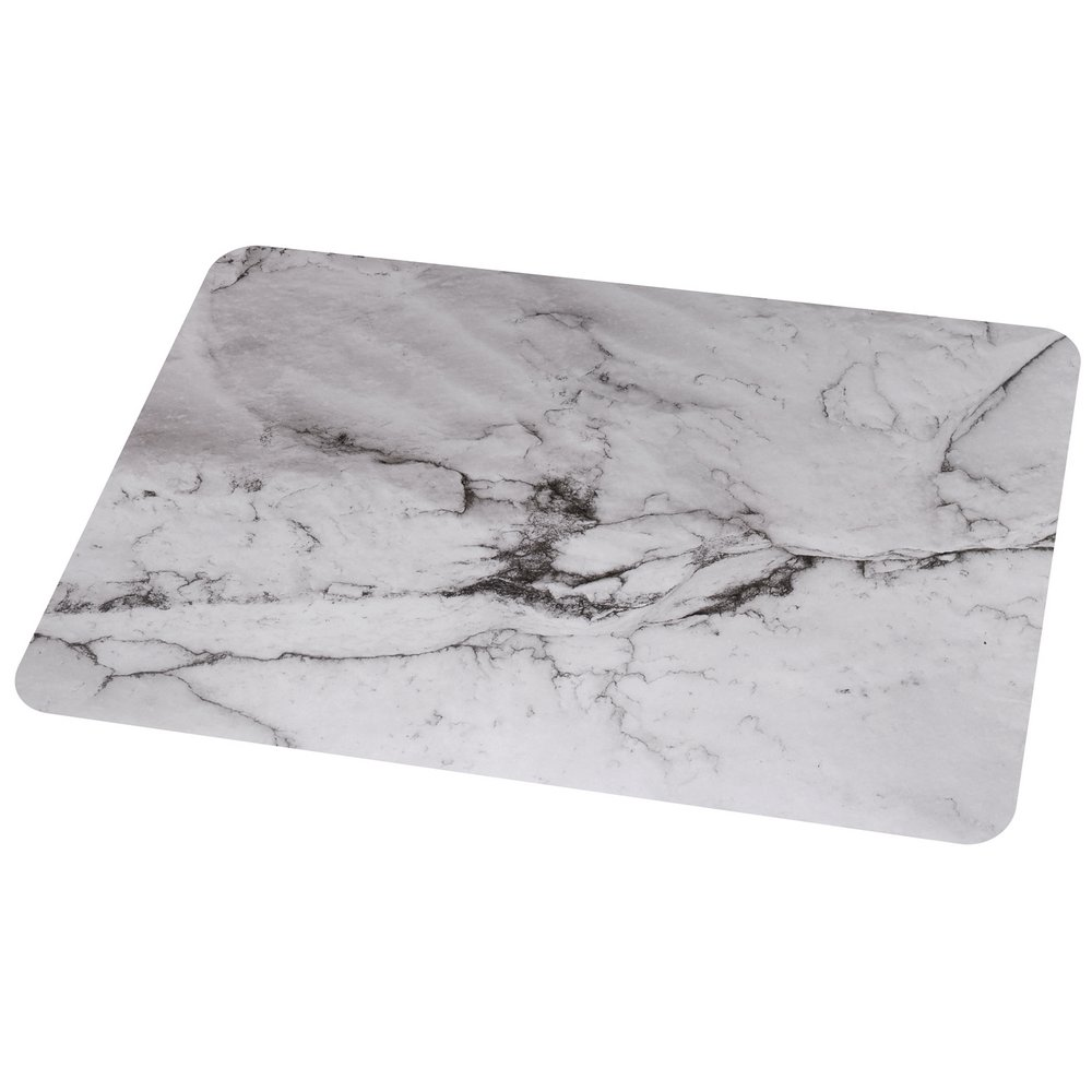 Мат для стола Белый мрамор 43х28 см / VL51-64 /уп 12/240/