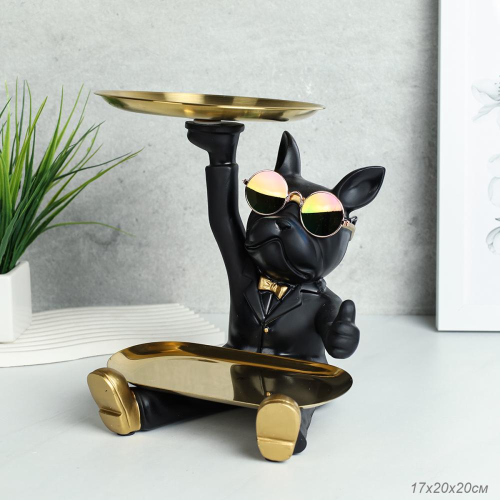 Статуэтка Собака 22x22x23 / B-380 /уп 8/