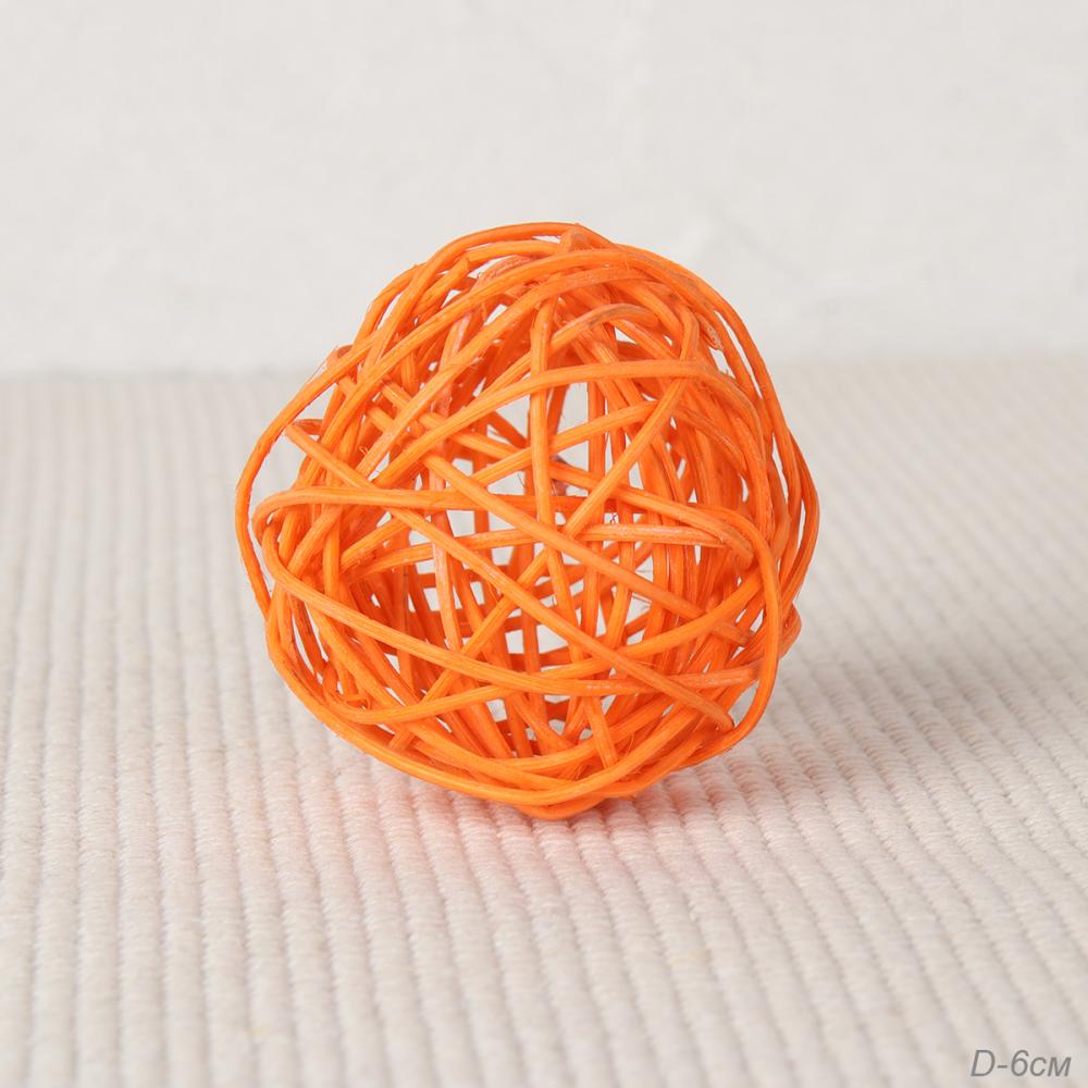 Шар Китте 6 см оранжевый