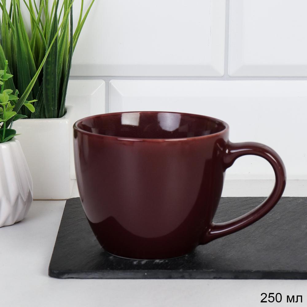 Кружка 250 мл Градиент Чашка чайная / C471-3 /уп 96/ микс 2