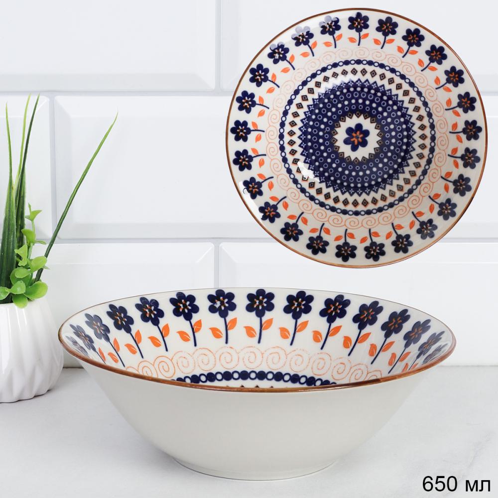 Тарелка глубокая суповая / 4805-11 /уп 72/