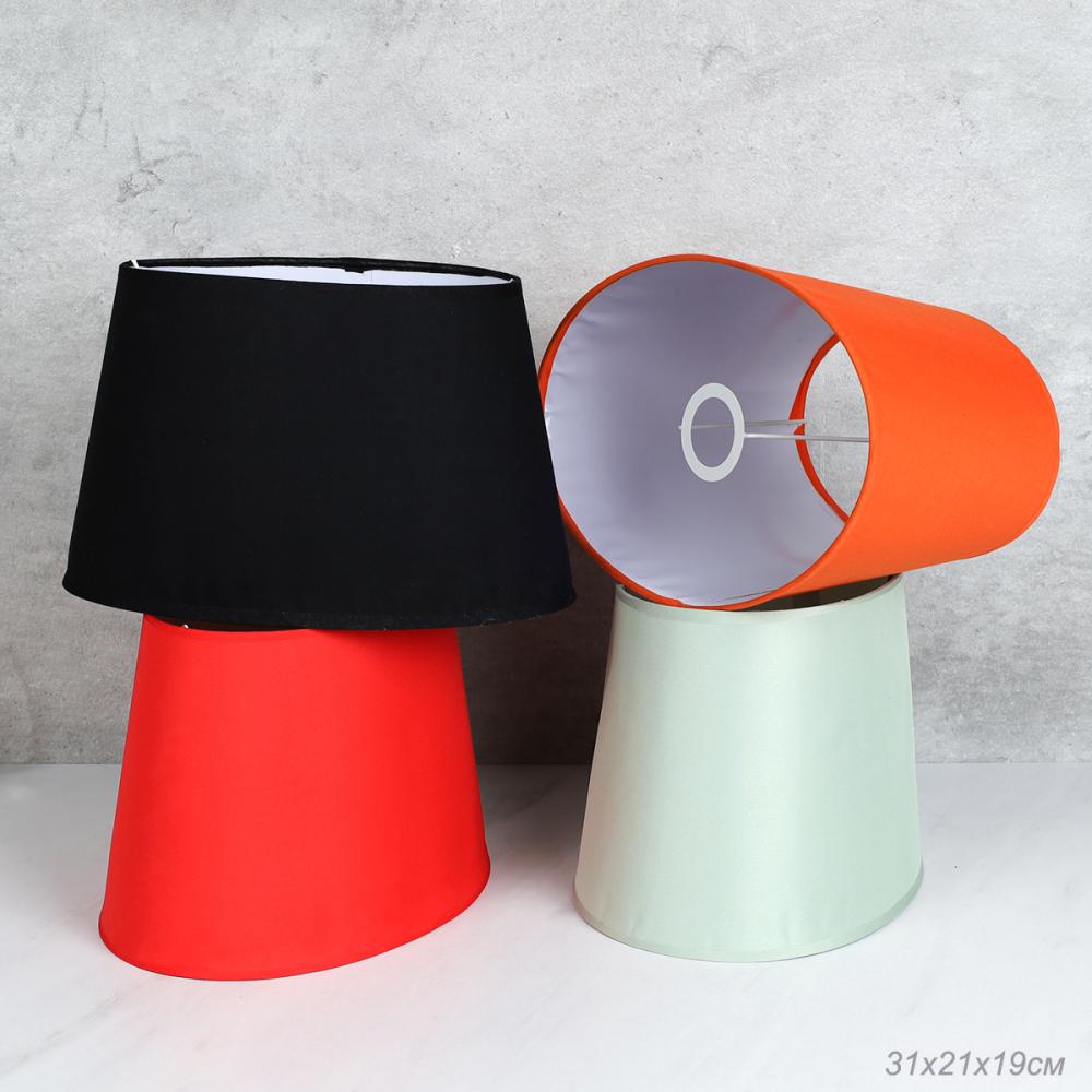 Абажур овальный цвет микс