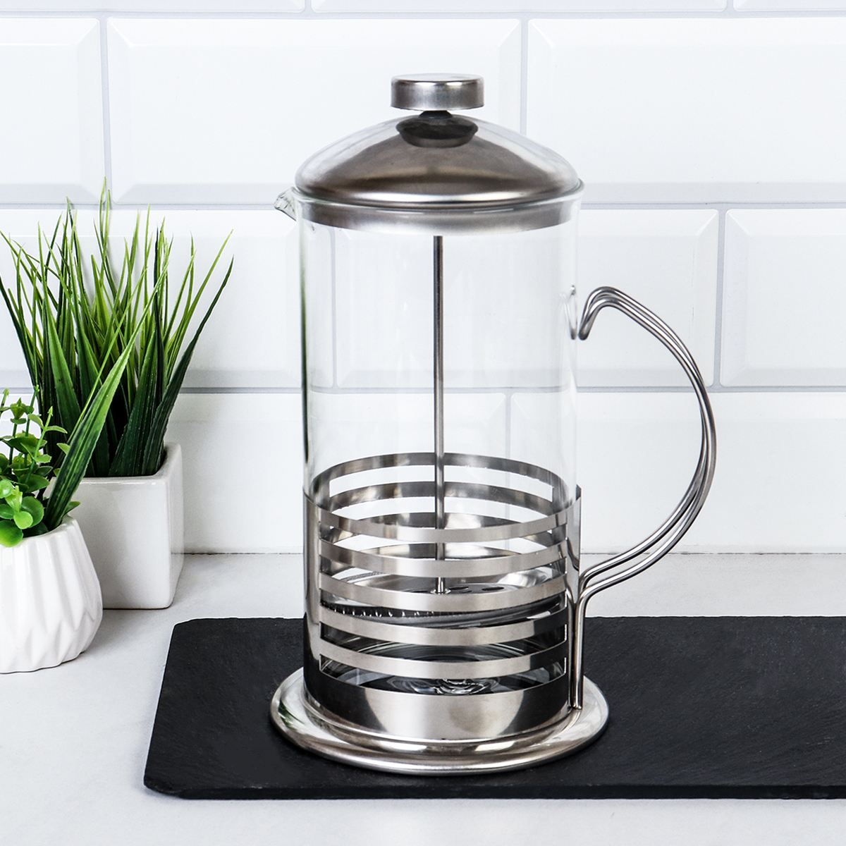 Френч-пресс 800 мл нержавейка / 800-2 /уп 24/