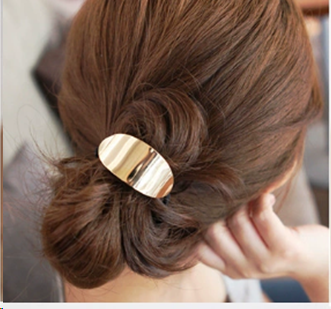 Резинка для волос золото / NSAЕ-61/уп 50/100/