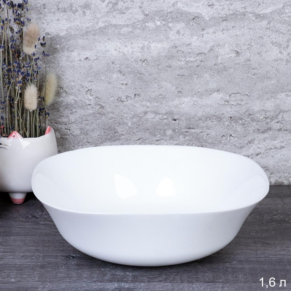 Салатник квадратный 1600 мл / 1186555957513595220 (WHITE)