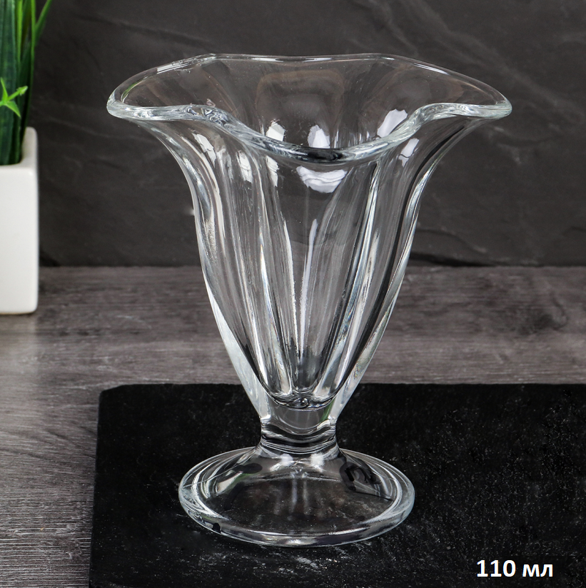 Креманка 110 мл Айсвиль / 51068 SLB /уп.12/для мороженого