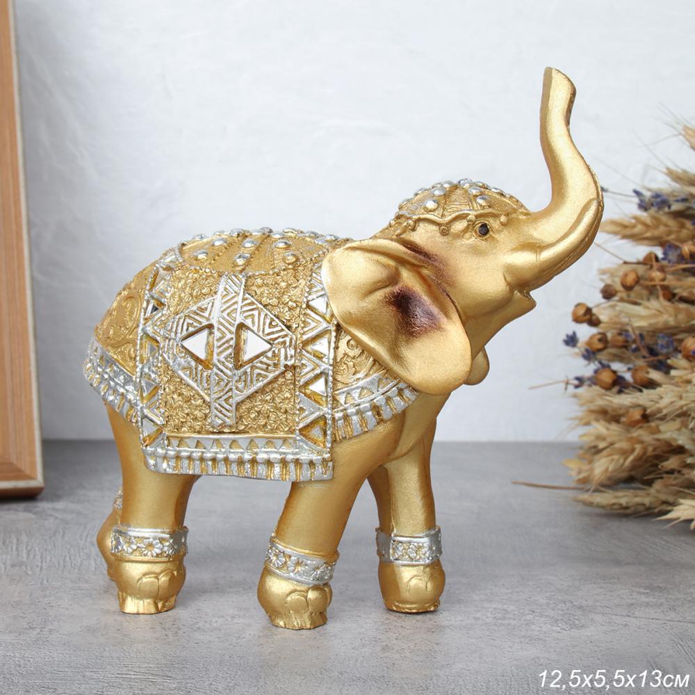 Статуэтка Слон 13 см / 7079 /уп 48/