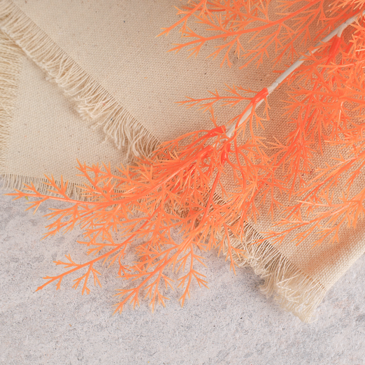 Ветка искусственная 100 см ОРАНЖЕВЫЙ / W01083-7 /уп 250/1000/716137