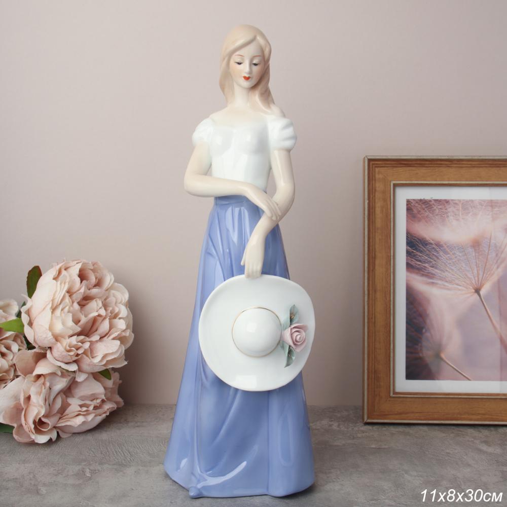 Статуэтка Дама 30 см / HP181 /уп 32/