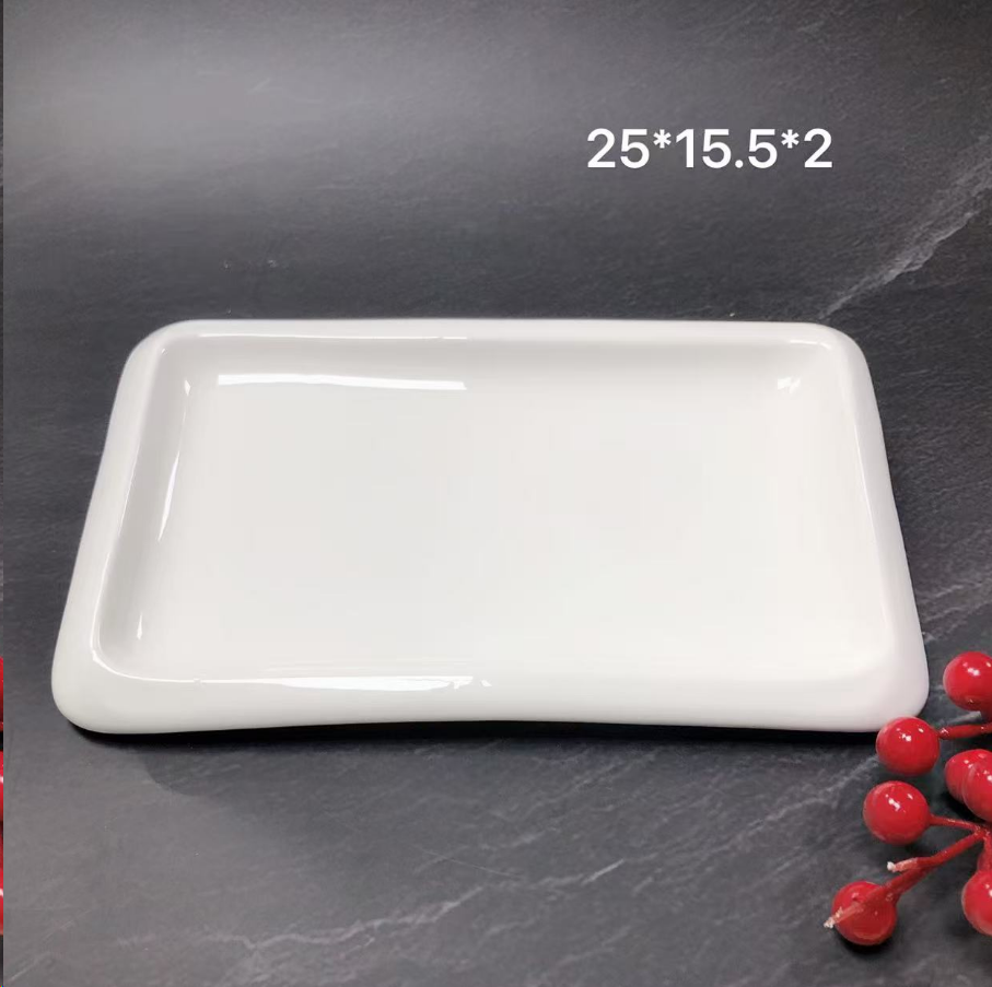 Блюдо прямоугольное 25х15х см / DR-1068 /уп 24/