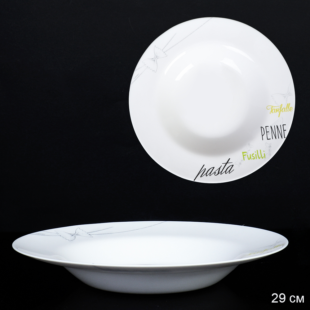 Тарелка для пасты 29 см Френдс Тайм Бистро / L2902/L4242-1  /уп 16/--- Люминарк