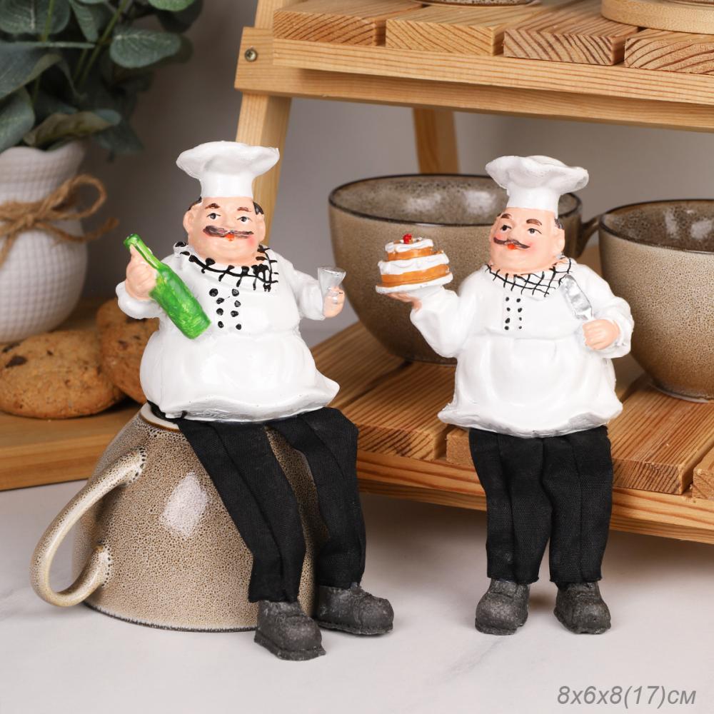 Фигурка Повар висячие ножки 20 см / CS224-AB /уп 2/192/