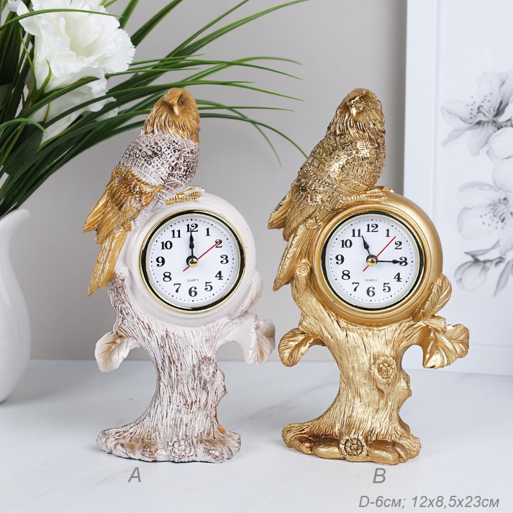 Часы статуэтка Орел 23 см / 22742-3 /уп 24/