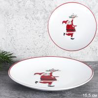 Тарелка 15,5 см Новогодняя / SWR-10 /уп 128/ купить оптом по цене от 48.90 ₽