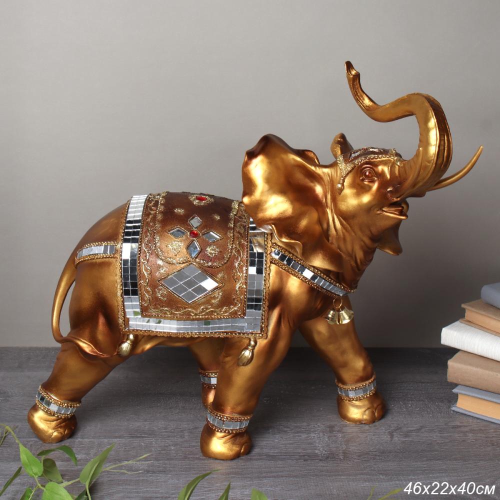 Статуэтка Слон 40 см / 6069 /уп 1/