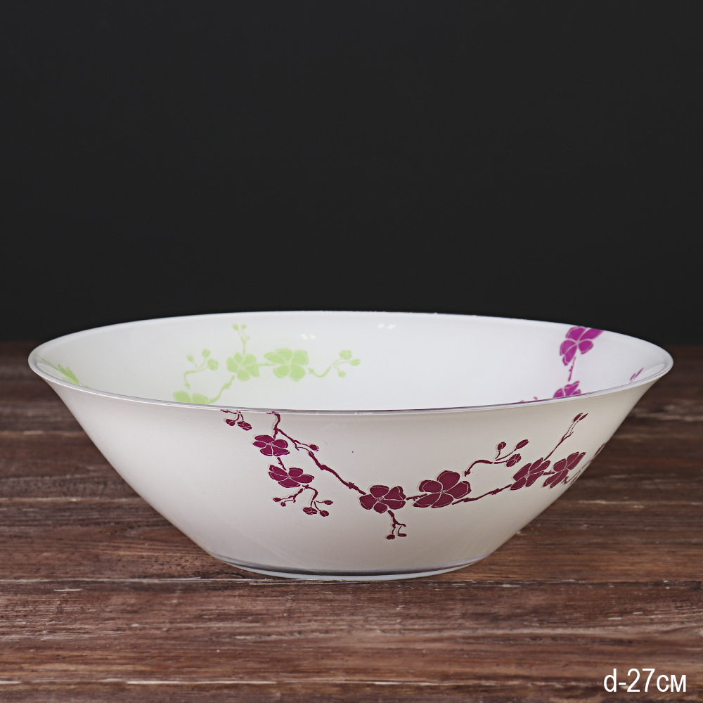 Салатник 27 см  Кашима Грин / G9716  /6/-- Люминарк