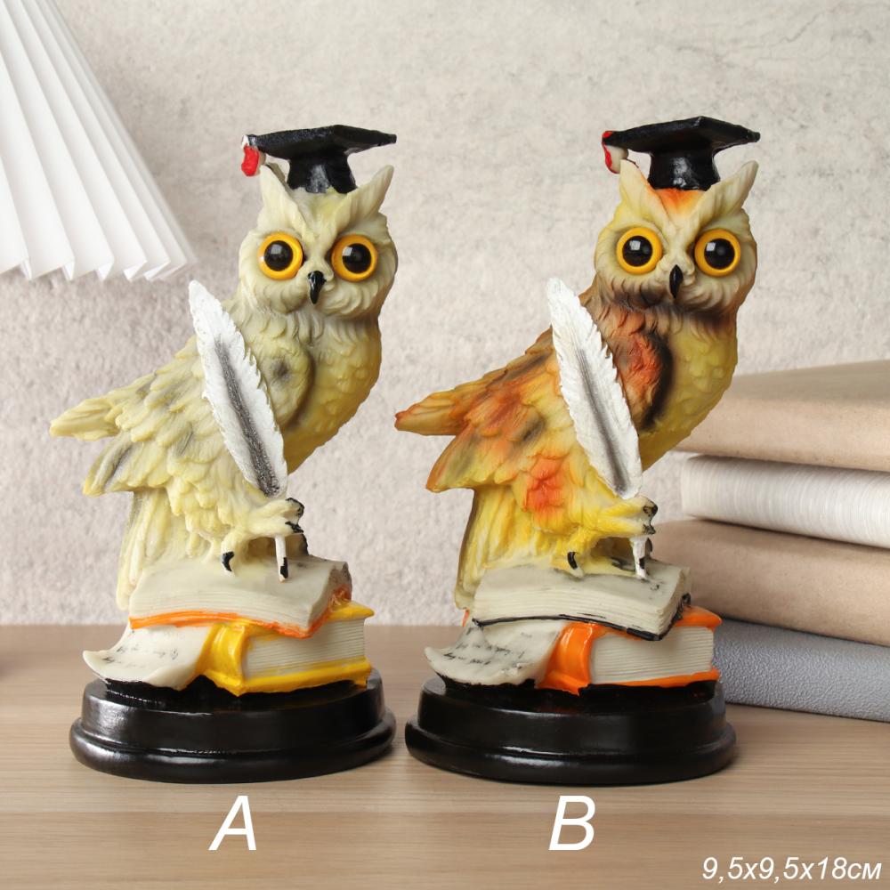 Статуэтка Сова 18 см / 516 /уп 24/