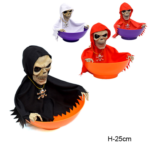 Сувенир прикол-ужастик Хэллоуин белый / HNR193 /уп.36/ АКЦИЯ / 142370