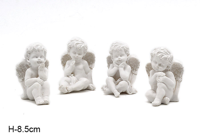 Фигурка Ангел 4 штуки набор 8 см / Q12 /уп 1/