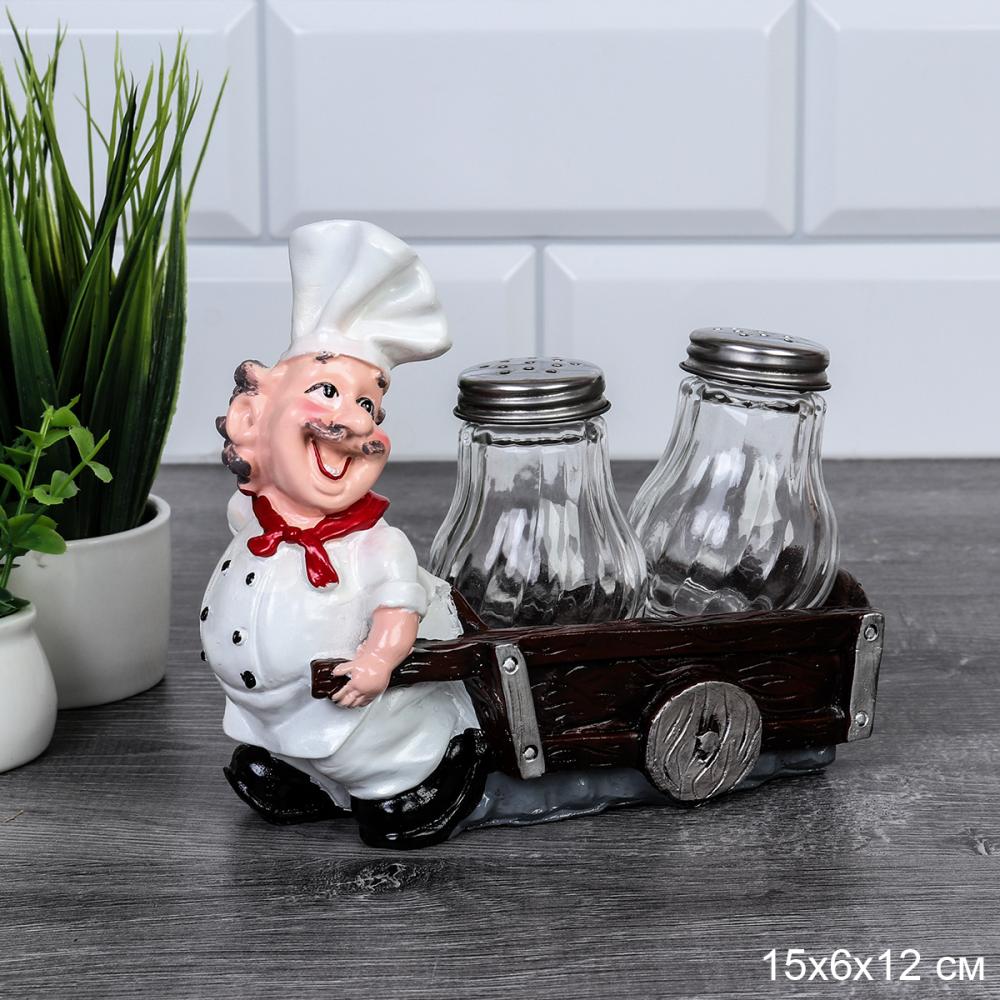 Набор для специй Повар 15 см / LY1162 /уп 48/ 15х13х6 см