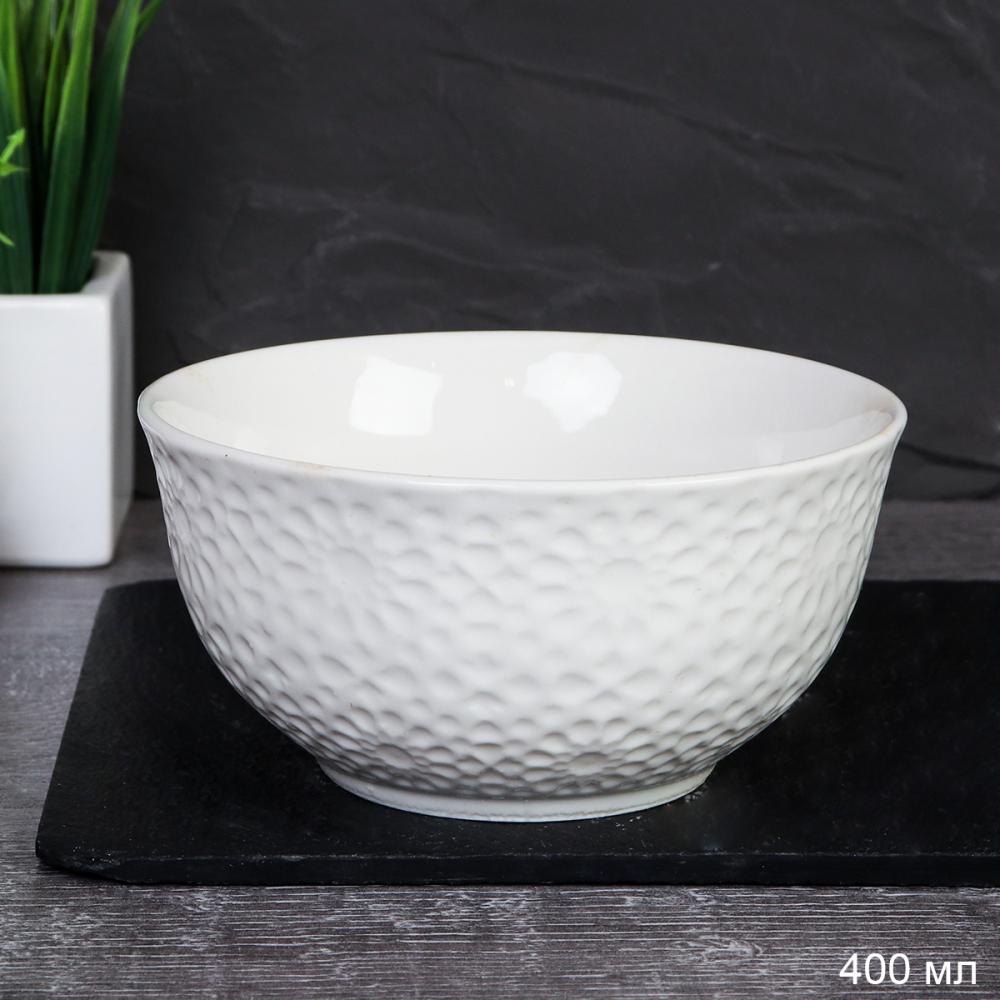 Салатник 400 мл / GR-192 /уп 72/ фактурный