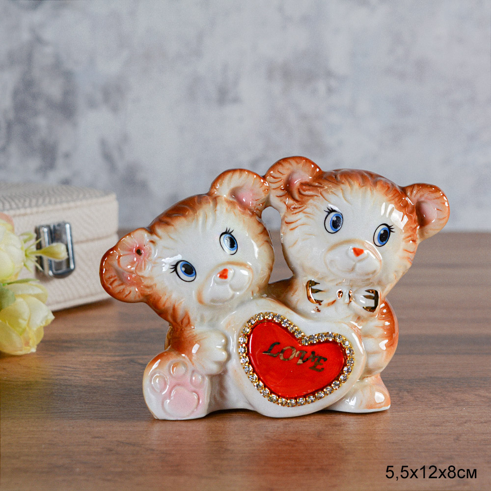 Фигурка Мишки 5,5x12x8 см / B2846 /уп 72/