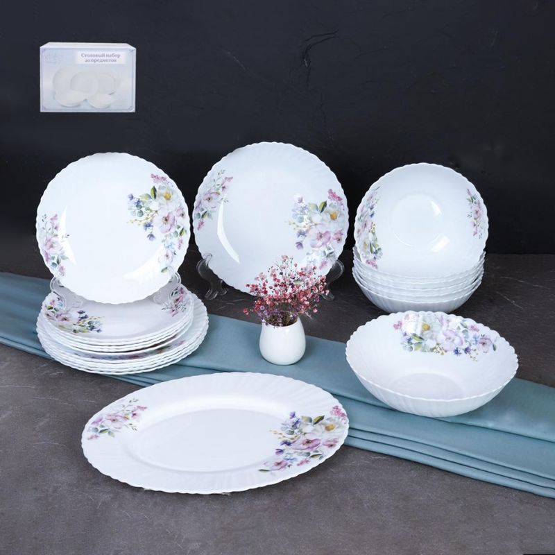 Салатник 1100 мл 200 мм / 7585784120/GB220 (7158) / Шиповник