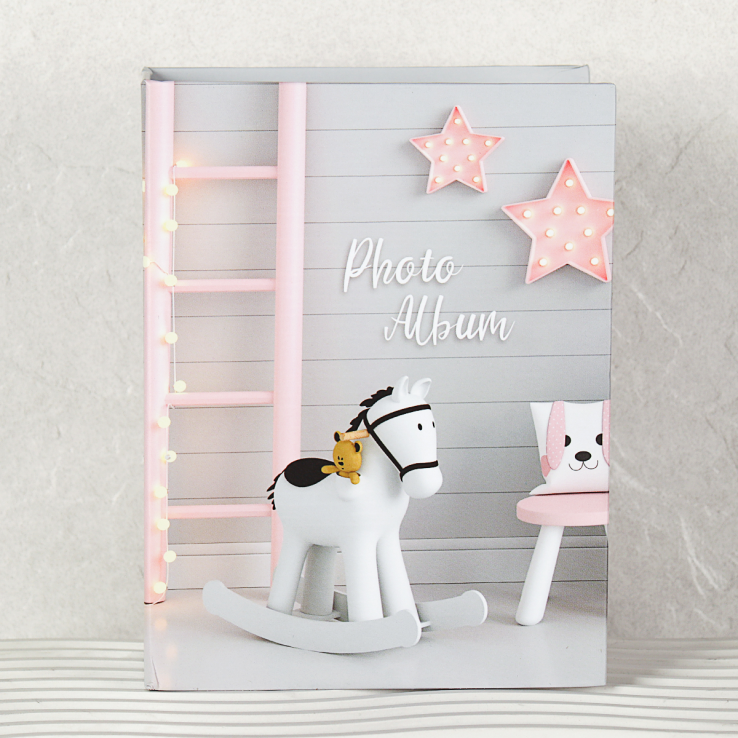 Фотоальбом 100 фото 10х15 Лошадь / 9550 /уп 96/ 716187