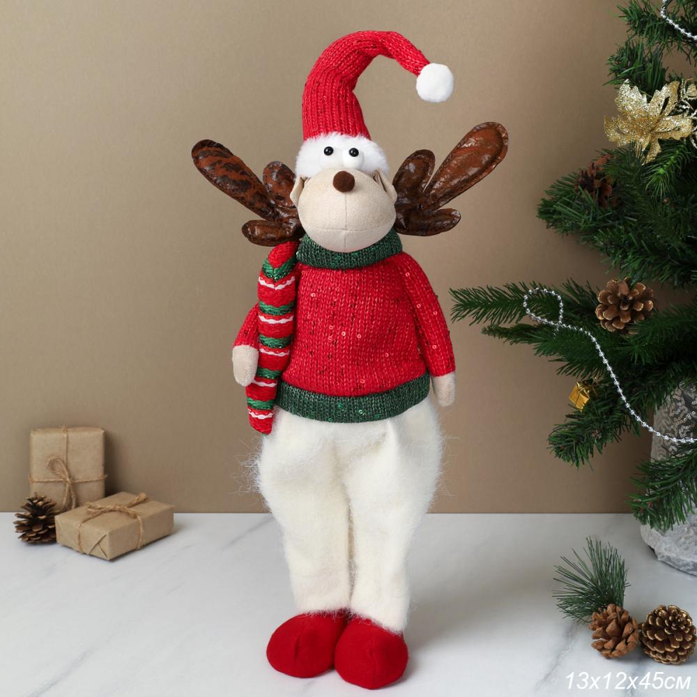 Новогоднее украшение Олень 45 см / AW-105 /уп 48/