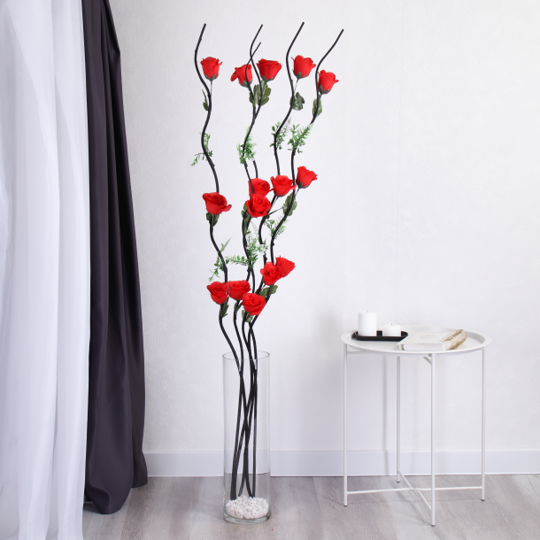 Сухоцвет набор 5 штук 150 см КРАСНЫЙ / GT-175-1 /уп 120/718007