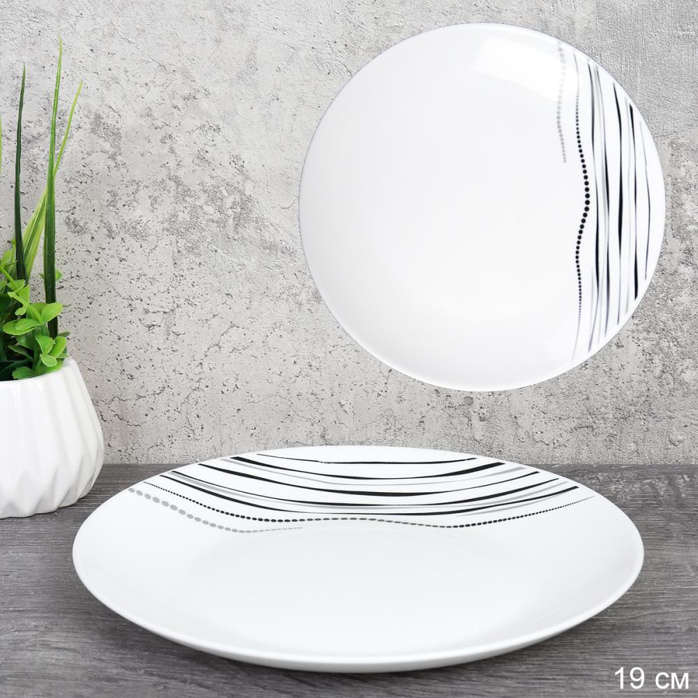 Тарелка плоская 190 мм Евро Дэй / FLYGP75 (61026-1) /уп 48/ Волна