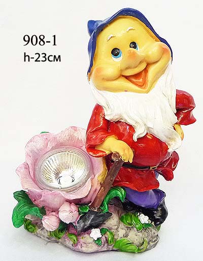 Фонарь садовый Гном 908-1 /уп.24/
