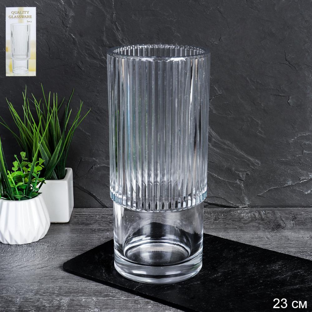 Ваза для цветов 23 см / V200325-1 /уп 12/