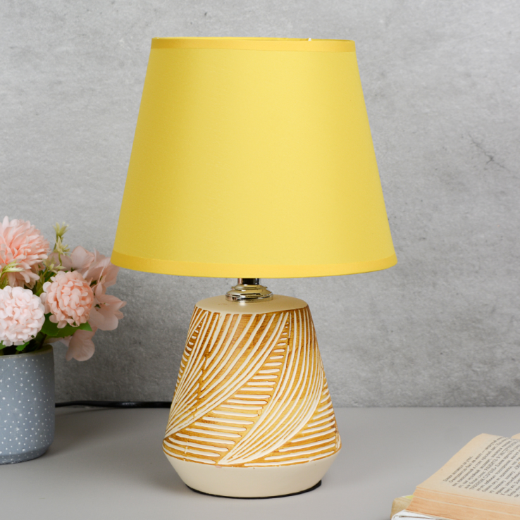 Светильник настольный 32 см лимонный / YM20074B /уп 24/713797 АКЦИЯ