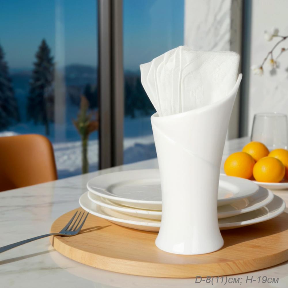 Салфетница 19 см АКЦИЯ / WRF-117 /уп 24/731127