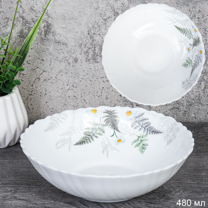 Салатник 480 мл 155 мм тарелка глубокая / TW-60XN (7445) /уп 6/72/ 748934