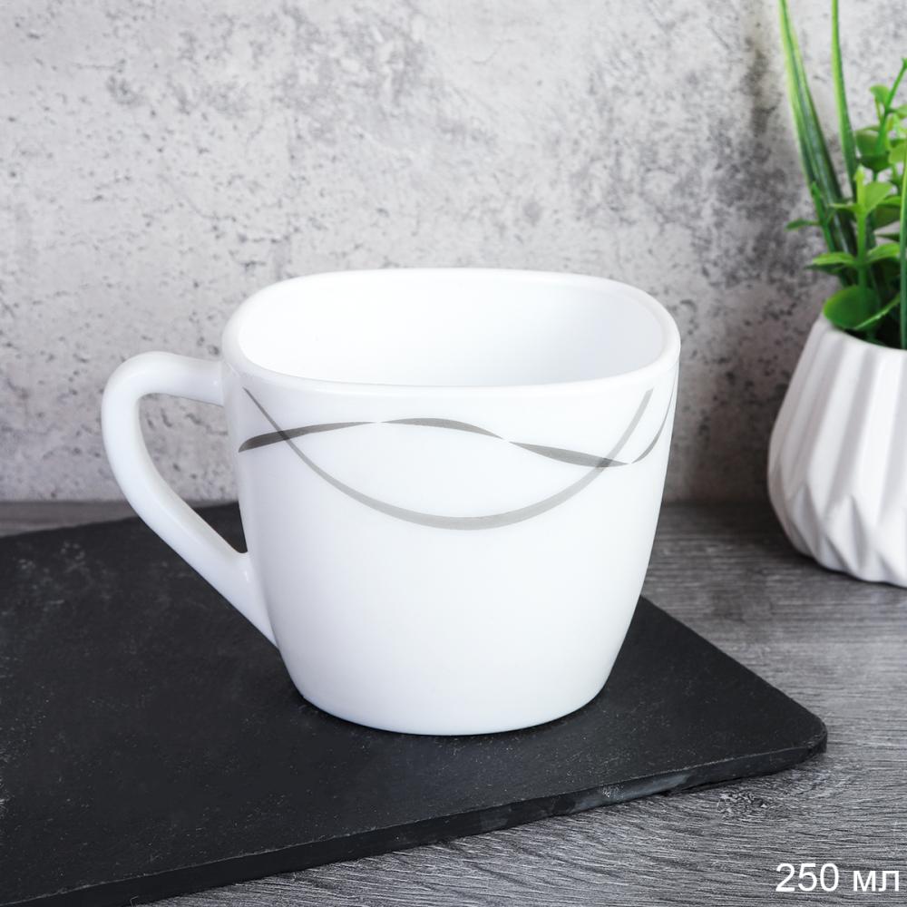 Кружка 220 мл квадратная / FCB220 (2026) /уп 48/ Дуэт