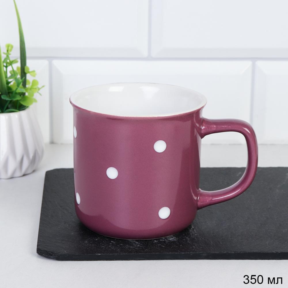 Кружка 350 мл  / Violet/20039-9 /уп 12/36/ Горох