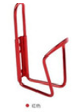 Держатель для велосипедного бочка алюминиевый цвет/красный