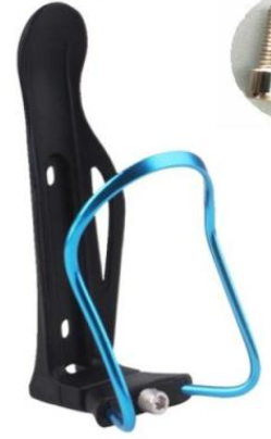 Держатель для велосипедного бочка регулируемый цвет/синий