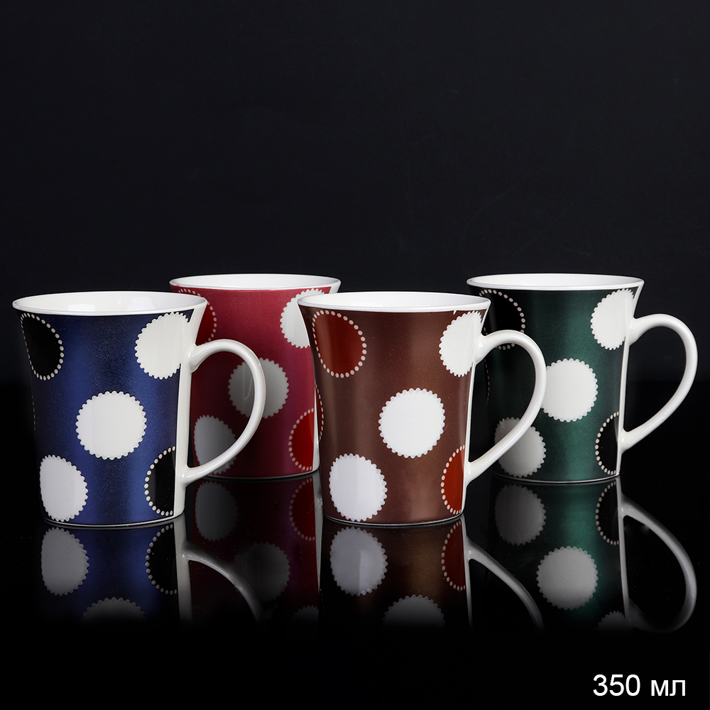 Кружка 380 мл Горох / H-37-3 /уп 72/