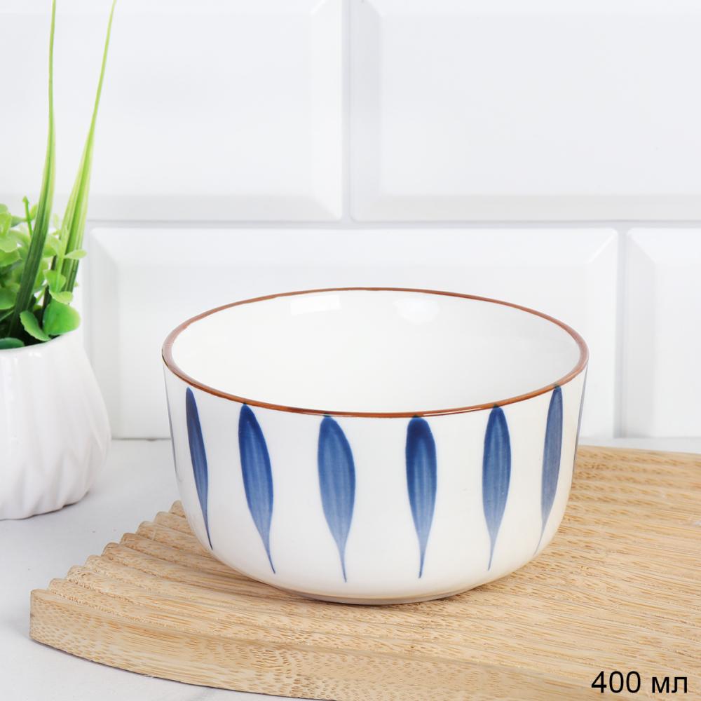 Салатник 400 мл Листок / BF-300 /уп 32/ 11,5х6 см