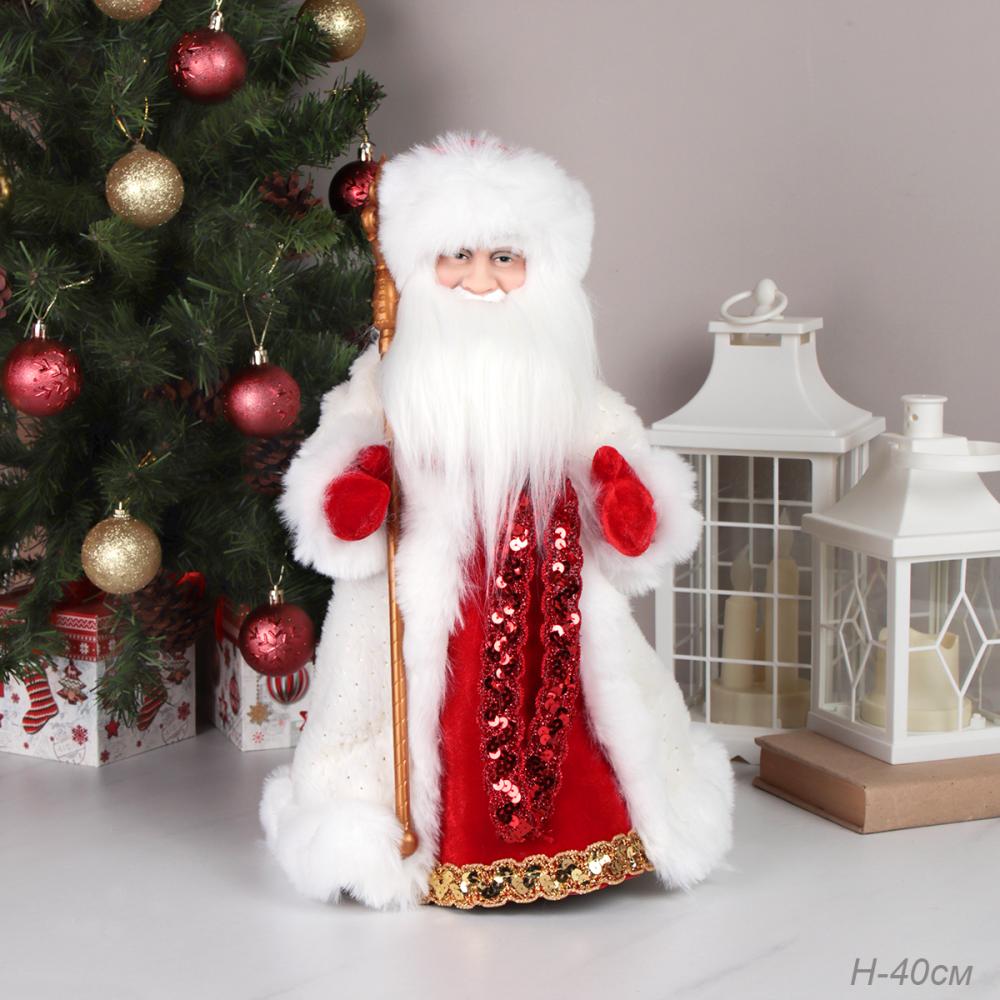 Фигурка Дед Мороз 40 см / 19A603-16 /уп 18/музыкальный