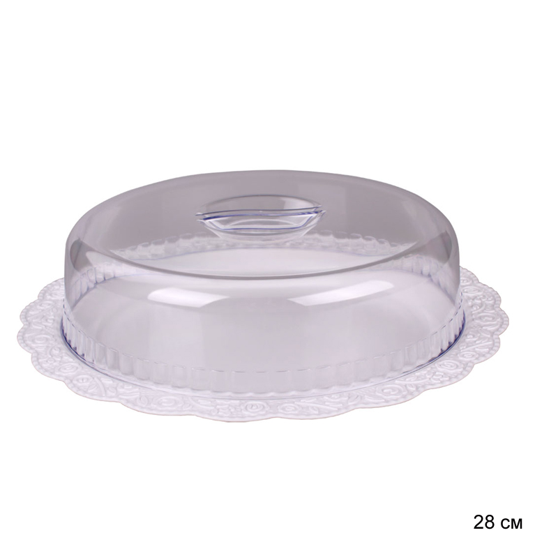 Блюдо Нежность с крышкой / М1206 /уп 4/