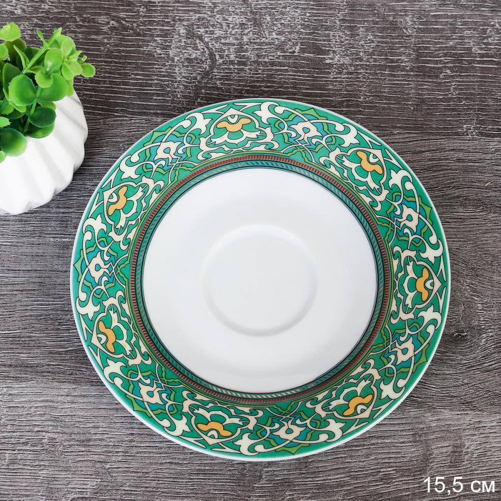 Блюдце 15,5 см / LY-1747 /уп 72/ Мусульманская